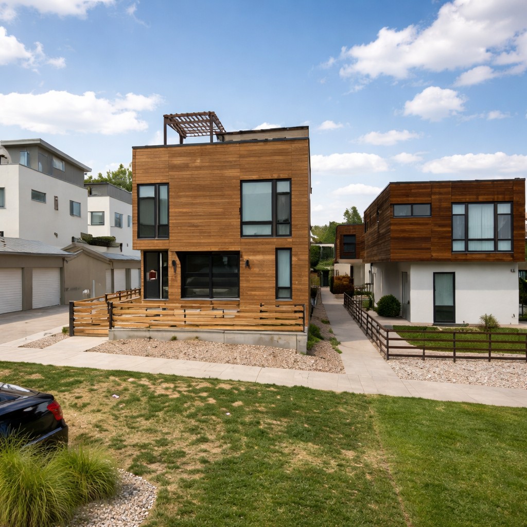 Contemporary mile high townhomes j Mile high townhomes developed by Zakhem