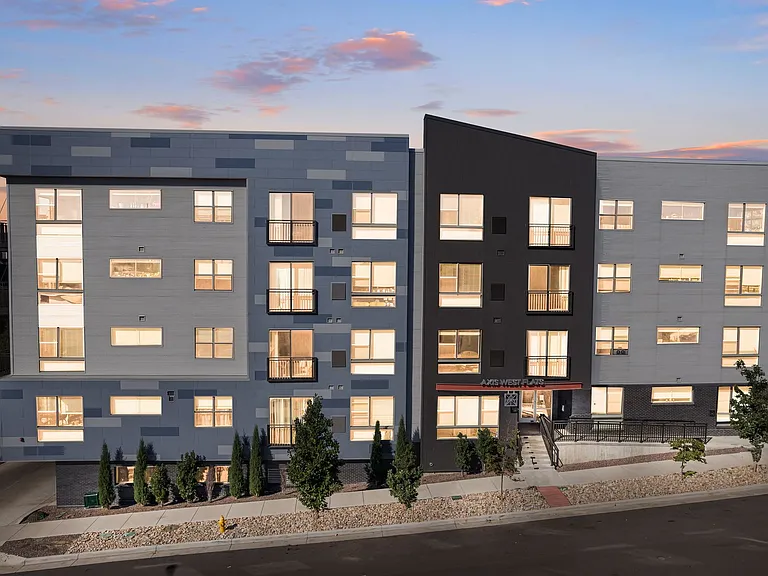 front face Axis West Flats developed by Zakhem Real Estate
